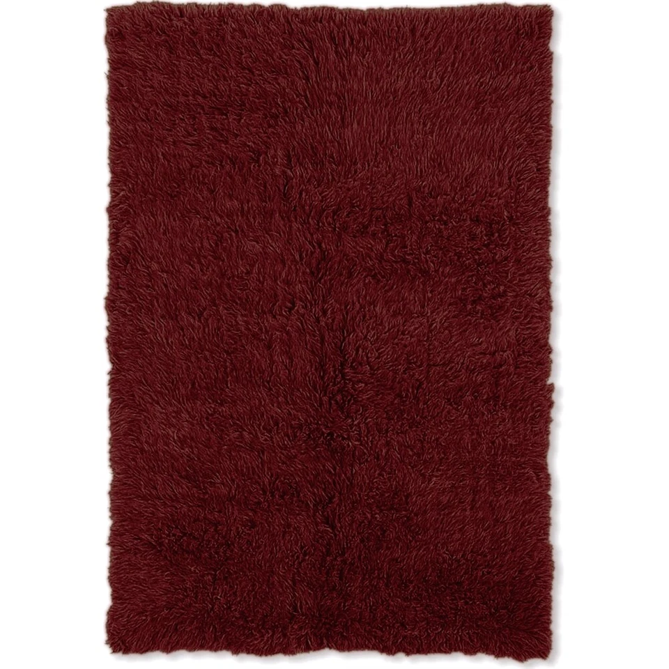 New Flokati 1400gram Burgundy  2.4x4.3, Rug - Image 1 of 1