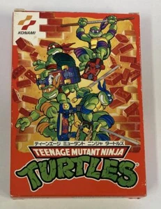 Nintendo Famicom FC Teenage Mutant Ninja Turtles Japan Version w/ Box 2625 SP - Picture 1 of 10