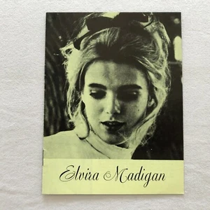 Elvira Madigan Pia Degermark, Thommy Berggren Vintage 1967 Danish Movie Program - Picture 1 of 5