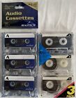 Blank Audio Cassette Tapes 60 Minutes New Sealed 6 Pack