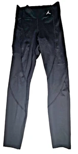 Leggings para niñas Jordan Air de calce ajustado para jóvenes talla pequeña negros - Imagen 1 de 10