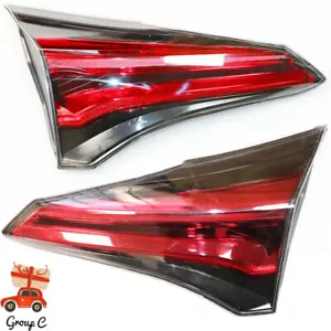 Left+Right Inner Tail Lights Brake Lamps For 2016 2017 2018 Toyota RAV4 Pair - Foto 1 di 15