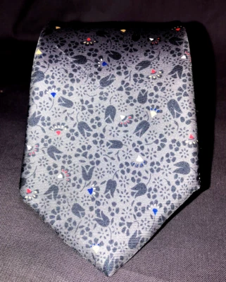 Vintage Hardy Amies Floral Silk Tie Made In England - Image 1 of 4