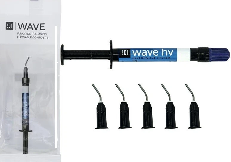 SOUTHERN DENTAL INDUSTR. Wave Dental Composite Composite A2- 3.5 Tooth Neck Fillings Adhesive UV flow cap fil