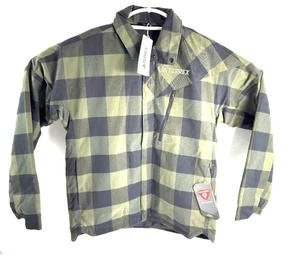 Adidas Terrex Xploric PrimaLoft Insulated Jacket Olive Black Men`s Size S IM8197 - Picture 1 of 17