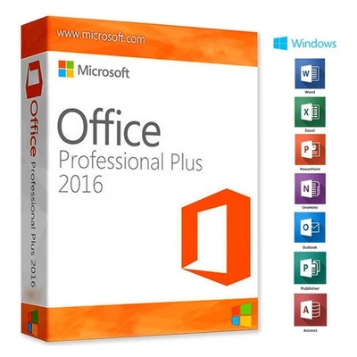 Microsoft Office 2016 Professional Plus Dauerlizenz - Windows - BIND KEY- ESD - Bild 1 von 2