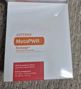 MetaPWR Recharge Electrolyte Drink Mix New & Sealed 30 Sachets Packets - Picture 1 of 5