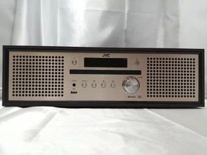 JVC NX-W30 Kompakt Stereoanlage Bluetooth Holzschrank Nussbaum 100V Gebraucht Japan - Bild 1 von 12