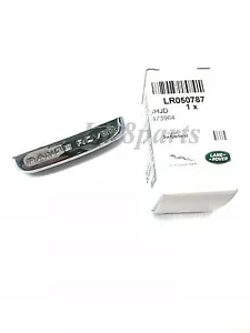 Range Rover / Evoque Genuine Smart Key Remote Fob Side Chrome Bezel LR050787 New - Picture 1 of 4