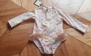 Country Road - Baby Girls Check Swimsuit/Bathers/One Piece - Size 1/12-18 Months - Picture 1 of 7