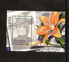 Micronesia 2002 - Princess Diana - Souvenir Stamp Sheet - Scott #497 - MNH