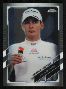 2021 Topps Chrome Formula 1 #35 George Russell - Picture 1 of 2