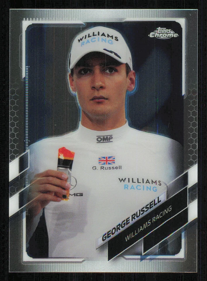 2021 Topps Chrome Formula 1 #35 George Russell - Image 1 of 2