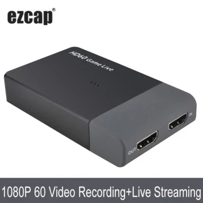 Ezcap HDMI to USB 3.0 Video Capture Game Live Streaming for PS3 PS4 TV BOX Phone - Image 1 of 4