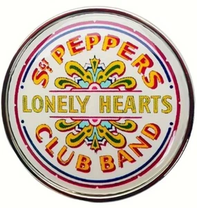 Beatles Sgt Peppers Lonely Hearts club band Lapel Pin - Free AU Post - AU Sock - Picture 1 of 4