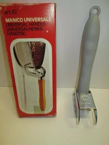 Vintage Manico Universal Kochgeschirr Griff mit Original Box ~ Made in Italy 1976 - Bild 1 von 8