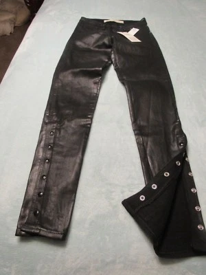 GAP, JUNIOR'S NUEVO Negro Algodón Bl Interior Acogedor Leggings con Piernas a Presión, Talla 24R  Foto 1 de 4