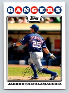 2008 Topps #399 Jarrod Saltalamacchia Texas Rangers - Imagen 1 de 2