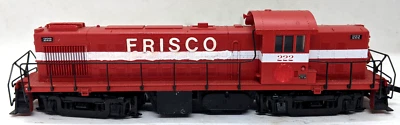 HO Scale Atlas RS1 Frisco Diesel Engine #222 Red. RUNS STRONG - Image 1 of 4