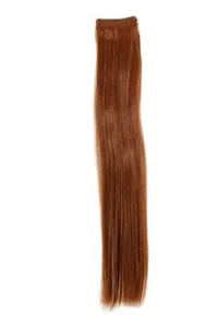 2 Clips Extension Strähne glatt Rot-Braun YZF-P2S18-30 45cm Haarverlängerung - Bild 1 von 2