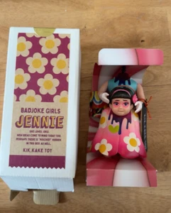 Kikkaketoy Bad Joke Girls JENNIE Limited Collectible Rare Sofubi Figure - Picture 1 of 2