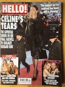 HELLO! MAGAZINE - #1415 - 1 FEBRUARY 2016 - CELINE DION - DANNY JONES - Picture 1 of 1