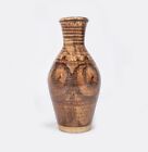 Vintage Mid Century Stoneware Vase, Mask Pottery, St Ives