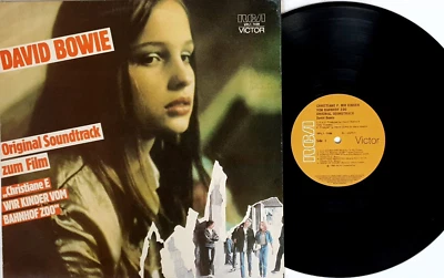 David Bowie–Original Soundtrack Christiane F. LP 1981 RCA Victor VPL1-7439 - Image 1 of 3