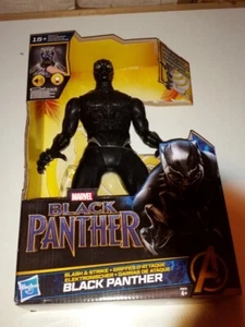 BLACK PANTHER SLASH & STRIKE AVENGERS POSEABLE ACTION FIGURE BRAND NEW MARVEL - Picture 1 of 1