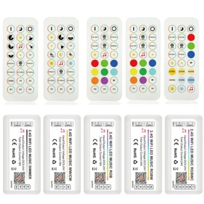 Tuya WiFi LED Controller Alexa Google Voice Control Single Color CCT RGB RGBCW - Image 1 of 4