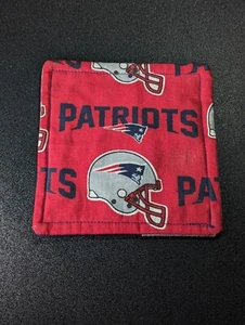 Official NFL New England Patriots Cloth Coaster - Picture 1 of 3