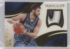 2013-14 Panini Immaculate Jersey Number Variation /42 Kevin Love #31 Patch
