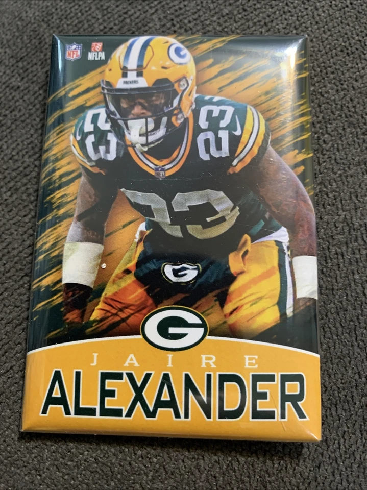 Jaire Alexander Magnet Green Bay Packers 2021 NFL Lambeau Foto 1 de 1