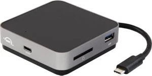 OWC Travel Dock USB C Docking Station, 4k Resolution Laptop Docking Station - Picture 1 of 5
