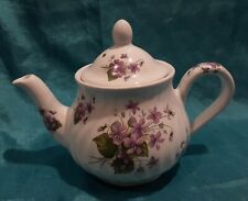 Vintage Arthur Wood & Son Staffordshire England Teapot 6371 FloralÂ 