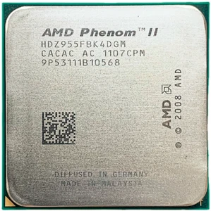 AMD Phenom II X4 955 3.2GHz 125W Quad-Core CPU Processor 125W Socket AM3 US IN - Picture 1 of 1