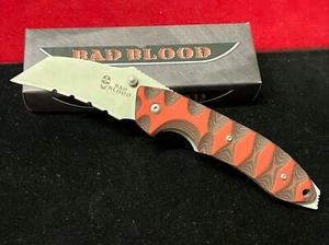 BAD BLOOD SEAN KENDRICK DESIGNS BB0121K RAZOR HOOF FOLDER - Picture 1 of 4