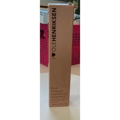 OLE HENRIKSEN Pout Preserve 多肽唇部护理保湿素食 12 毫升 04FL 盎司 — 第 1/3 张图片