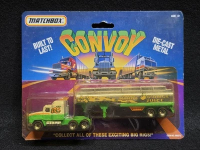 Matchbox Convoy Mack CH600 with Fresh Squeezed Orange Juice Tanker - Image 1 of 4