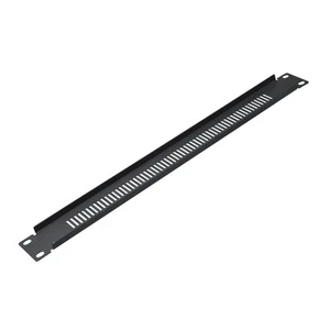 1U Vuoto Cremagliera Piano Pannello Distanziatore 2pz con Sfiato - Photo 1/6