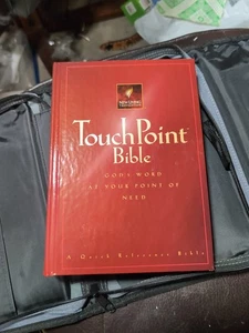 TouchPoint Bible NLT New Living Translation Guideposts Hardcover 1996 With Cover - Imagen 1 de 9