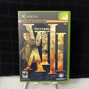 XIII (Microsoft Xbox, 2003) CIB, Complete in Box w/ Manual Tested - Picture 1 of 4