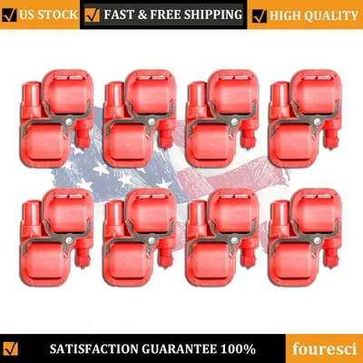 For 2002-2007 Mercedes-Benz ML500 5.0L V8 8 Ignition Coil Packs UF359 0001587303 - Image 1 of 4