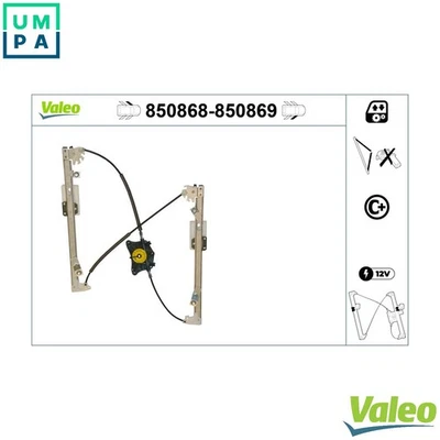 WINDOW REGULATOR 850868 FOR SKODA OCTAVIA/II/Combi LAURA CCZA/BWA/BVX/BLX 2.0L - Image 1 of 4