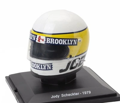 MODELLISMO AUTO STATICO HELMET F1 CASCO JODY SCHECKTER 312/T4 FERRARI 1979 1/5 - Immagine 1 di 3