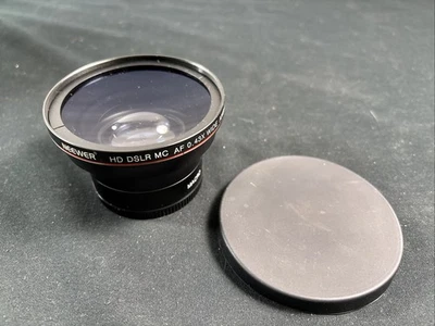 Adaptador de lente gran angular NEEWER HD DSLR MC AF 0,43X - 58 mm Foto 1 de 4