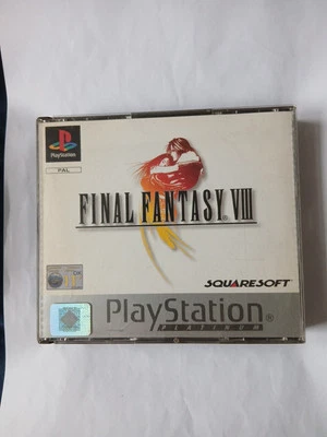 Final fantasy viii 8 ps1 playstation sony black label Missing disc 1 1999 manual - Image 1 of 4