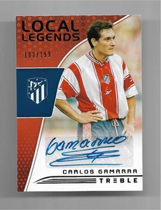 2018-19 Panini Treble Soccer Autograph Auto Card : Carlos Camarra #182/199 - Picture 1 of 2