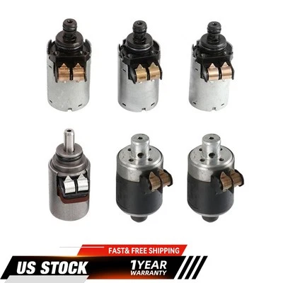 6Pcs 722.6 Transmission Solenoid for 1994-05 Mercedes Benz E320 E420 E430 E500 - Image 1 of 4