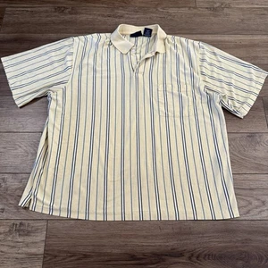 Vintage Poloshirt Puritan gestreift mit Taschen - Bild 1 von 8